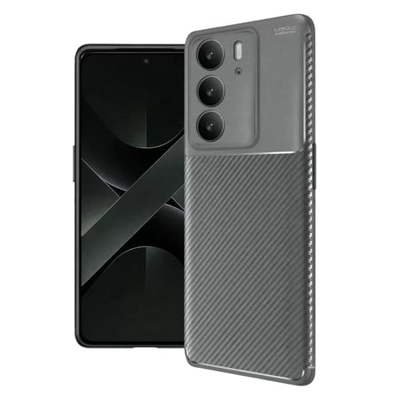 Newface Realme C75 4G Auto Focus Karbon Kapak - Gri