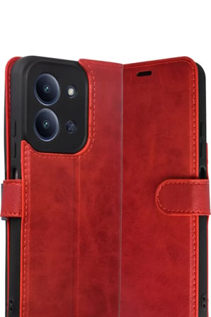 Newface Xiaomi Redmi 15C 4G Trend S Plus Kapaklı Kılıf - Kırmızı