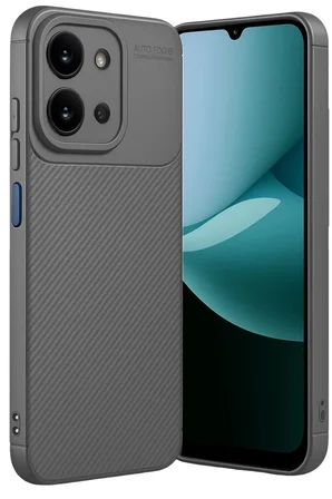 Newface Xiaomi Redmi 15C 4G Auto Focus Karbon Kapak - Gri