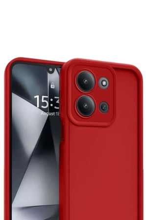 Newface Xiaomi Redmi 15C 4G Viera Silikon - Kırmızı