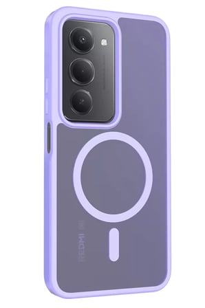 Joko Xiaomi Redmi 15 4G Jota Magsafe Kapak - Lila