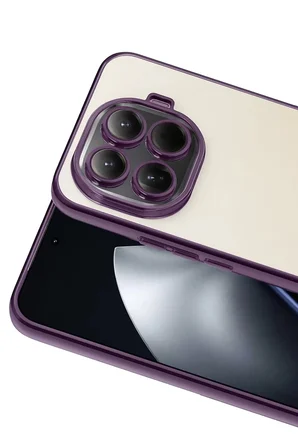 Newface Xiaomi Mi 15T Pro Razer Lensli Silikon - Mor