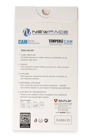 Newface Xiaomi Mi 15 3D Antistatik Cam Ekran Koruyucu - Siyah