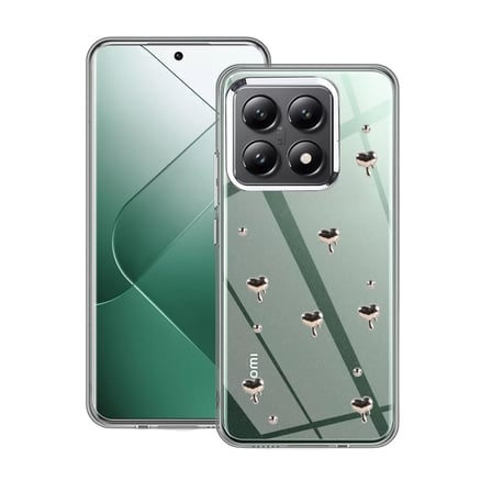 Newface Xiaomi Mi 14T Pro Fiyonk Desenli Kapak - Desen 1