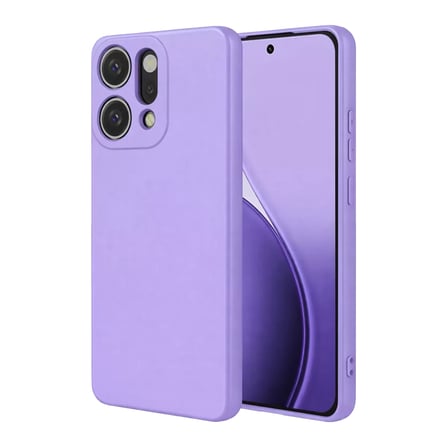 Newface Oppo Reno 14 First Silikon - Lila