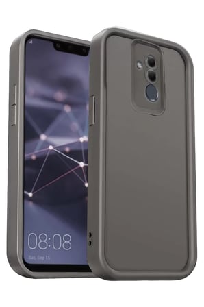 Newface Huawei Mate 20 Lite Kılıf Viera Silikon - Gri