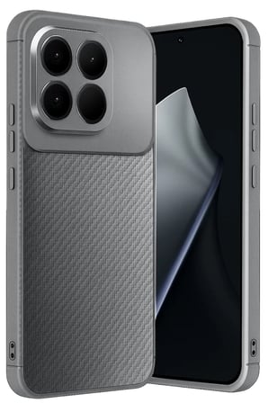 Newface Xiaomi Mi 15T Auto Focus Karbon Kapak - Gri