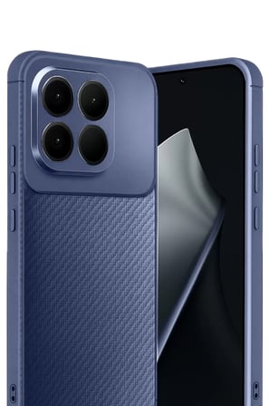 Newface Xiaomi Mi 15T Auto Focus Karbon Kapak - Lacivert