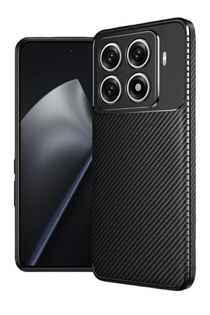 Newface Xiaomi Mi 15T Pro Auto Focus Karbon Kapak - Siyah