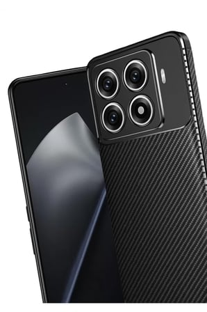 Newface Xiaomi Mi 15T Pro Auto Focus Karbon Kapak - Siyah