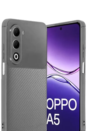 Newface Oppo A5 4G Auto Focus Karbon Kapak - Gri
