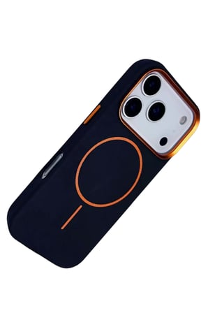 Joko Apple iPhone 17 Pro Max Luno Deri Magsafe Kapak - Mavi