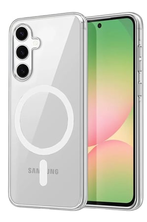 Newface Samsung Galaxy S26 Plus Combo Sert Şeffaf Magsafe Kapak - Şeffaf