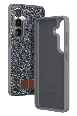 Onegif Samsung Galaxy S26 Bright Simli Kapak - Gümüş