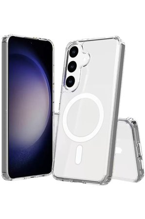 Newface Samsung Galaxy S26 Plus Magneticsafe Şeffaf Silikon - Şeffaf
