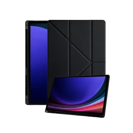 Newface Samsung Galaxy X930 Tab S11 Ultra 14.6 Kalemlikli Mars Tablet Kılıfı - Siyah