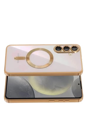 Newface Samsung Galaxy A37 5G Kross Magneticsafe Kapak - Çöl Titanyum