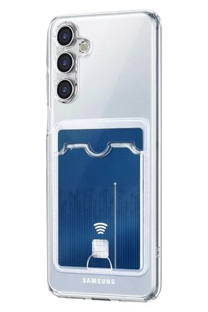 Newface Samsung Galaxy A57 5G Kart Şeffaf Silikon - Şeffaf