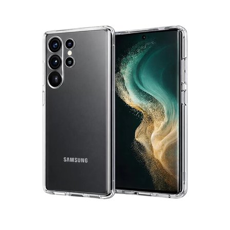 Newface Samsung Galaxy S26 Ultra Lüx Şeffaf Silikon - Şeffaf