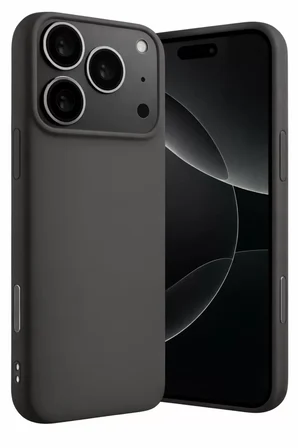 Newface Apple iPhone 17 Pro Max Nano içi Kadife Silikon - Gri