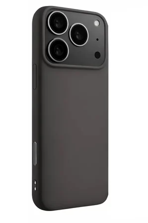 Newface Apple iPhone 17 Pro Max Nano içi Kadife Silikon - Gri