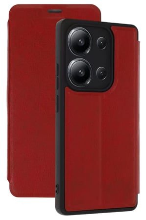 Newface Xiaomi Redmi 15C 4G Flip Cover - Kırmızı