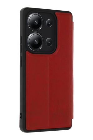 Newface Xiaomi Redmi 15C 4G Flip Cover - Kırmızı