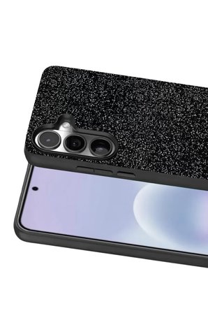 Onegif Samsung Galaxy A37 5G Bright Simli Kapak - Siyah