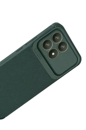 Newface Xiaomi Poco F8 Pro Auto Focus Karbon Kapak - Koyu Yeşil