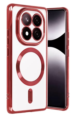 Newface Xiaomi Redmi Note 15 4G Kross Magneticsafe Kapak - Kırmızı