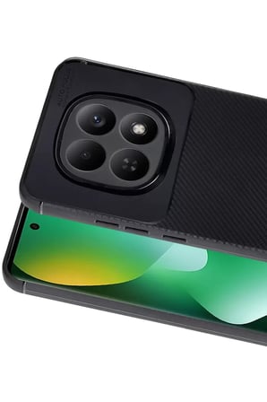 Newface Xiaomi Redmi Note 15 Pro 5G Auto Focus Karbon Kapak - Siyah