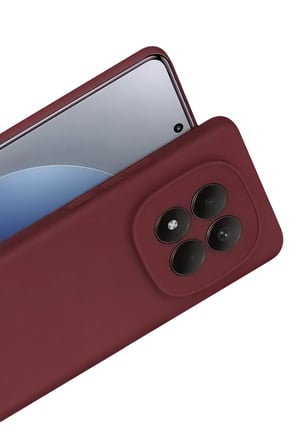 Newface Xiaomi Redmi Note 15 Pro 5G First Silikon - Bordo