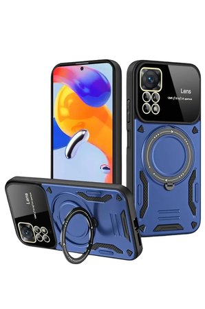 Newface Realme 11 Pro Plus Joy Lens Standlı Kapak - Lacivert