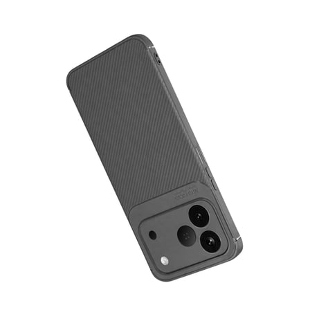 Tecno Spark 50 4G Auto Focus Karbon Kapak - Gri