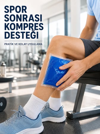 Çok Amaçlı Termojel Jel Kompres Sıcak ve Soğuk Uygulama Paketi