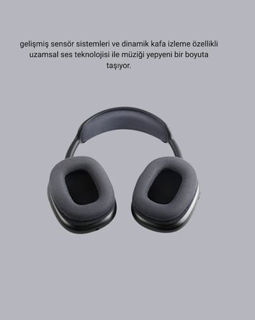 Bluetooth 5.0 Kulak Üstü Kulaklık – Gürültü Engelleme, Uzamsal Ses, Hızlı Şarj