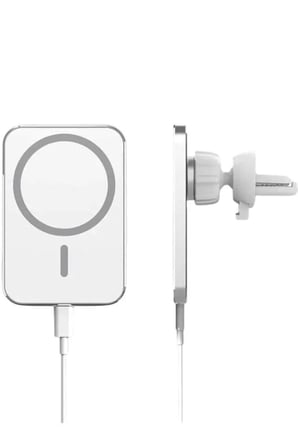 Kablosuz Şarj Aleti Magsafe Araç Içi Manyetik Şarj 15W İOS Uyumlu Yeni Nesil