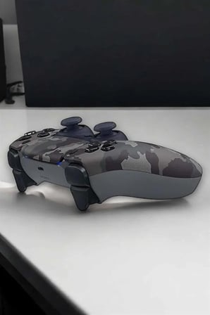 PS4 Oyun Kolu Kamuflaj Desenli Joystick