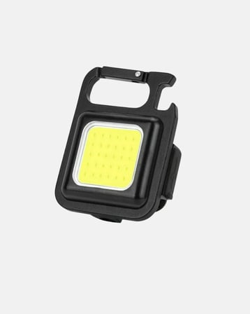 LED Mini Anahtarlık Fener – 1000 Lümen Güçlü Işık ve USB Type-C Şarjlı