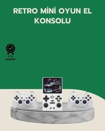 10.000 Oyunlu Taşınabilir Oyun Konsolu HDMI Çıkışlı