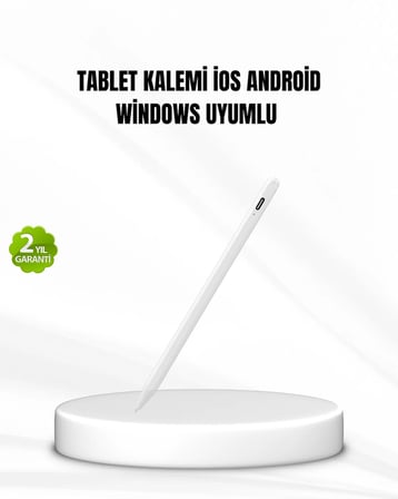 Akıllı Dokunmatik Kalem – Type-C Şarjlı, Manyetik, Apple Pencil Alternatifi Stylus Pen