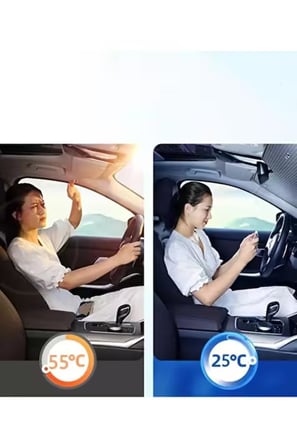 Oto Ön Cam Güneş Koruma Katlanabilir Isı Yalıtımı Ford Focus Toyota Corolla Skoda Superb Dacia Duste