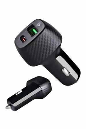 Type-C Girişli Araba Çakmaklık Şarj Cihazı 38W Oto Çakmaklık