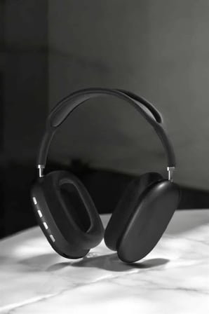 P9 Plus Kulaklık Siyah Bluetooth Bağlantılı Kulak Üstü Kablosuz