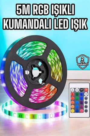 5M RGB Işıklı Her Ortama Uygun Led Işık