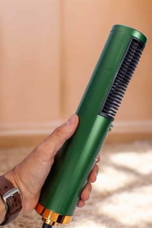 Fön Tarak Saç Düzleştirici Üflemeli Fön Makinesi Sıkı Dişli Taşınabilir