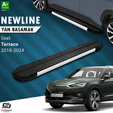S-Dizayn Seat Tarraco NewLine Aluminyum Yan Basamak 193 Cm 2018-2024 A+ Kalite