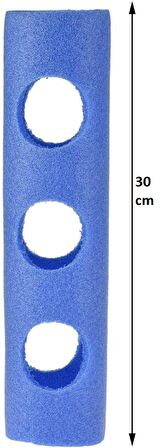 Havuz makarnası bağlantısı,  yüzme makarnası konnektörü Üç Delikli- 1 Adet