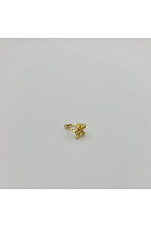 Cerrahi Çelik  Gold Papatya Halka Küpe Tragus Helix Kıkırdak Piercing