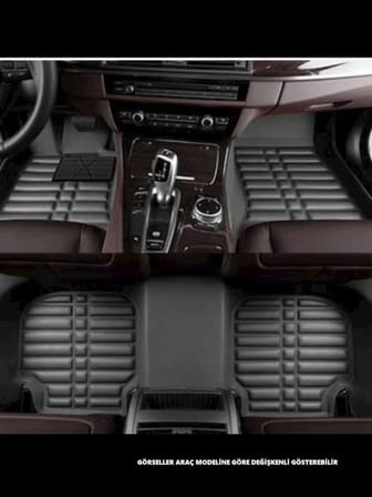 Seat Ateca 2016 - 2026 Model Arası Araca Özel 5D Paspas Eva